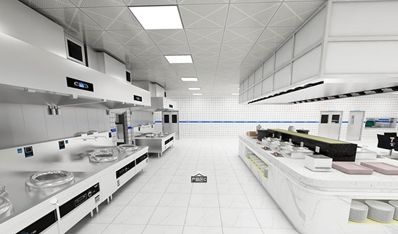 智博立厨具4D模拟厨房